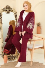 M.T. - Combined 1300MT581-MS Burgundy (1)