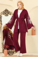 M.T. - Combined 1300MT581-MS Burgundy